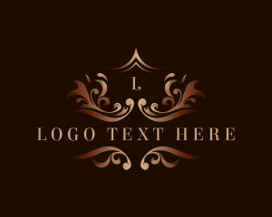 Floral - Luxury Decorative Ornament logo design