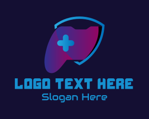 Arcade - Game Controller Shield logo design