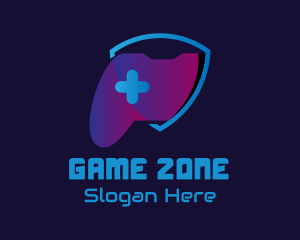 Game Controller Shield  logo design