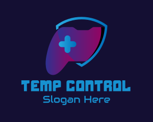 Game Controller Shield  logo design