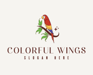 Parrot - Aviary Bird Parrot logo design