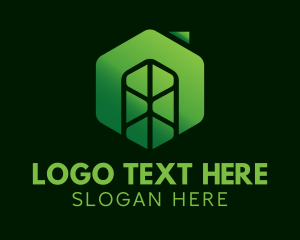 Hexagon - Realty House Residential logo design