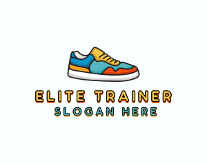 Streetwear Sneakers Shoe logo design