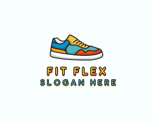 Streetwear Sneakers Shoe logo design