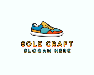 Streetwear Sneakers Shoe logo design