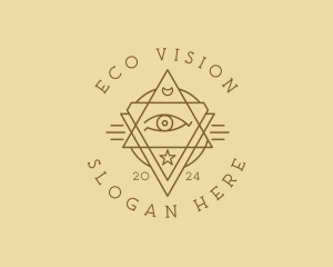 Mystic Eye Vision logo design