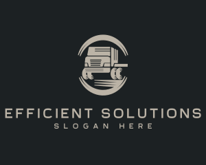 Operational - Contractor Industrial Truck logo design