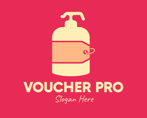 Voucher - Lotion Price Tag logo design