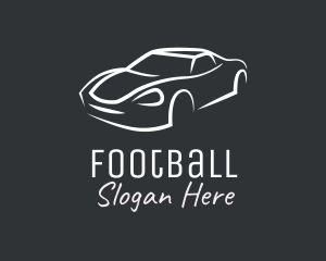 Modern Sports Car Vehicle Logo