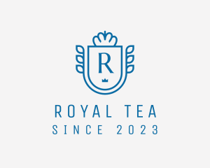 Royal Crest Wreath logo design