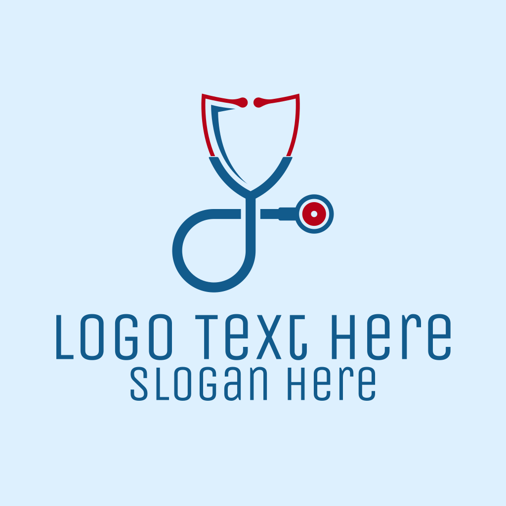 Shield Medical Doctor Stethoscope Logo | BrandCrowd Logo Maker