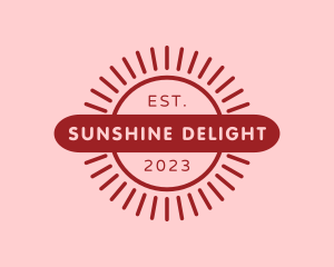 Generic Sunshine Shop logo design