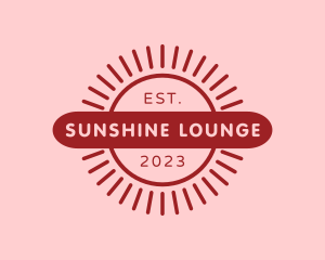 Generic Sunshine Shop logo design