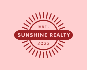 Generic Sunshine Shop logo design