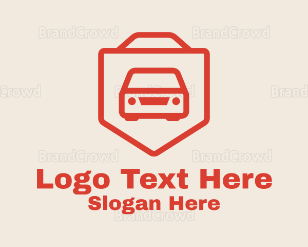 Car Traffic Sign Logo