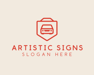 Signage - Car Road Signage logo design