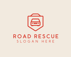 Car Road Signage logo design