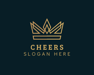 Upscale - Minimalist Premium Crown logo design