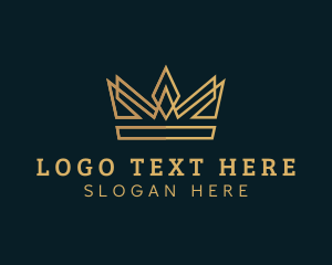 Advisory - Minimalist Premium Crown logo design