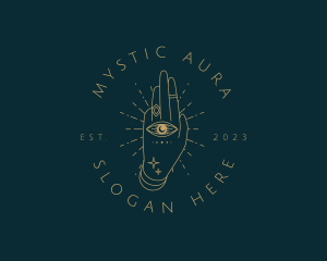 Esoteric - Fortune Teller Hand logo design