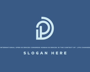 Modern Business Letter DP Logo