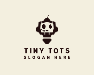 Toddler - Educational Robot Mic App logo design