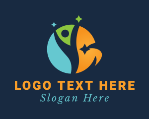 Learning Center - Support Volunteer Organization logo design