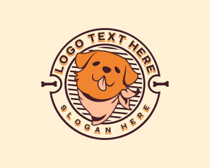 Vet Dog Grooming logo design