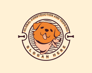 Canine - Vet Dog Grooming logo design