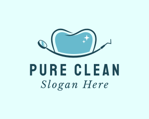 Dental Teeth Cleaning logo design