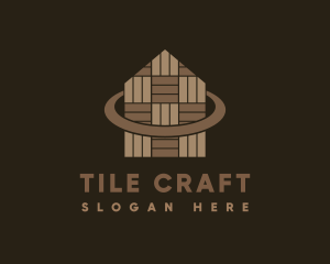 Wood Workshop Tiles logo design