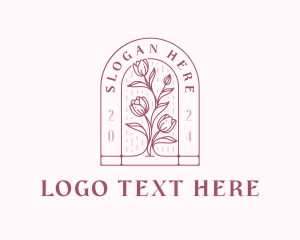 Garden - Florist Tulip Flower logo design