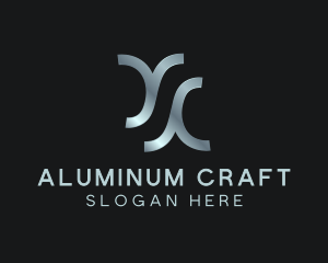 Aluminum - Metallic Cyber Tech Letter Y logo design