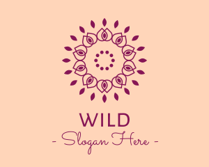 Circle - Organic Flower Spa logo design