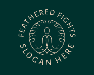 Health Fitness Yoga logo design