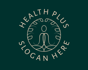 Health Fitness Yoga logo design