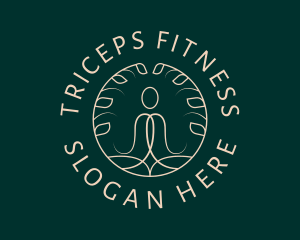 Health Fitness Yoga logo design