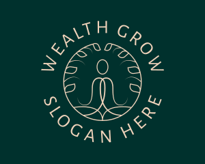 Health Fitness Yoga logo design