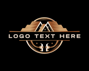 Hammer Renovation Contractor Logo