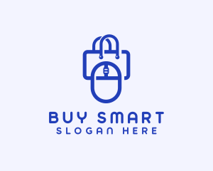 Tech Gadget Shopping Bag logo design