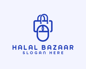 Tech Gadget Shopping Bag logo design