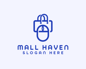 Tech Gadget Shopping Bag logo design