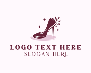 Sparkle - Fashion Shoe Boutique logo design