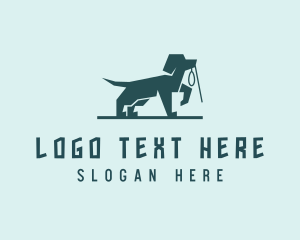 Puppy - Puppy Dog Walker logo design