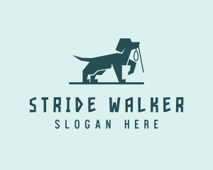 Puppy Dog Walker  logo design