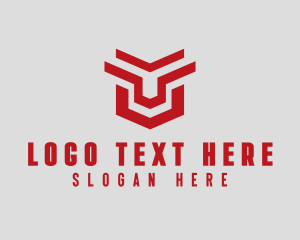 Geometric Gaming Shield  Logo