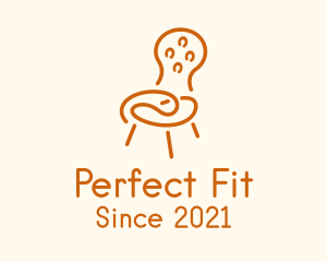 Fittings - Round Back Cushion Chair logo design