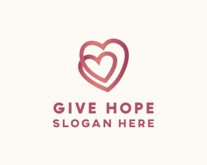 Donation - Charity Heart Foundation logo design