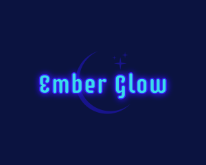 Moon Glow Night logo design