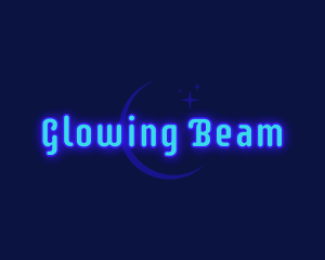 Moon Glow Night logo design